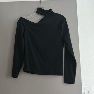 Abercrombie & Fitch long sleeve, asymmetrical cut out top